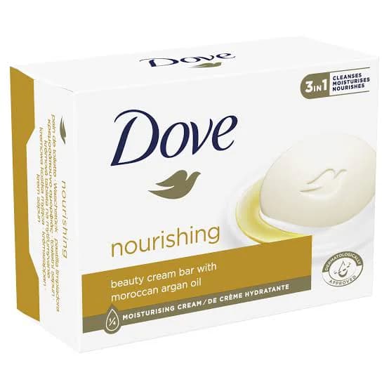 Dove Argan Oil Beauty Cream Bar 135g