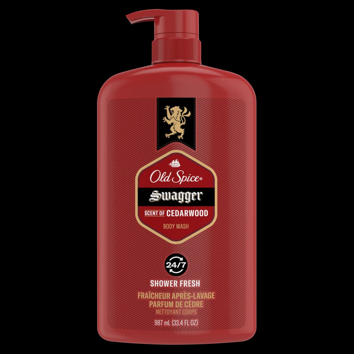 Old Spice Swagger Scent of Cedarwood Body Wash 887ml