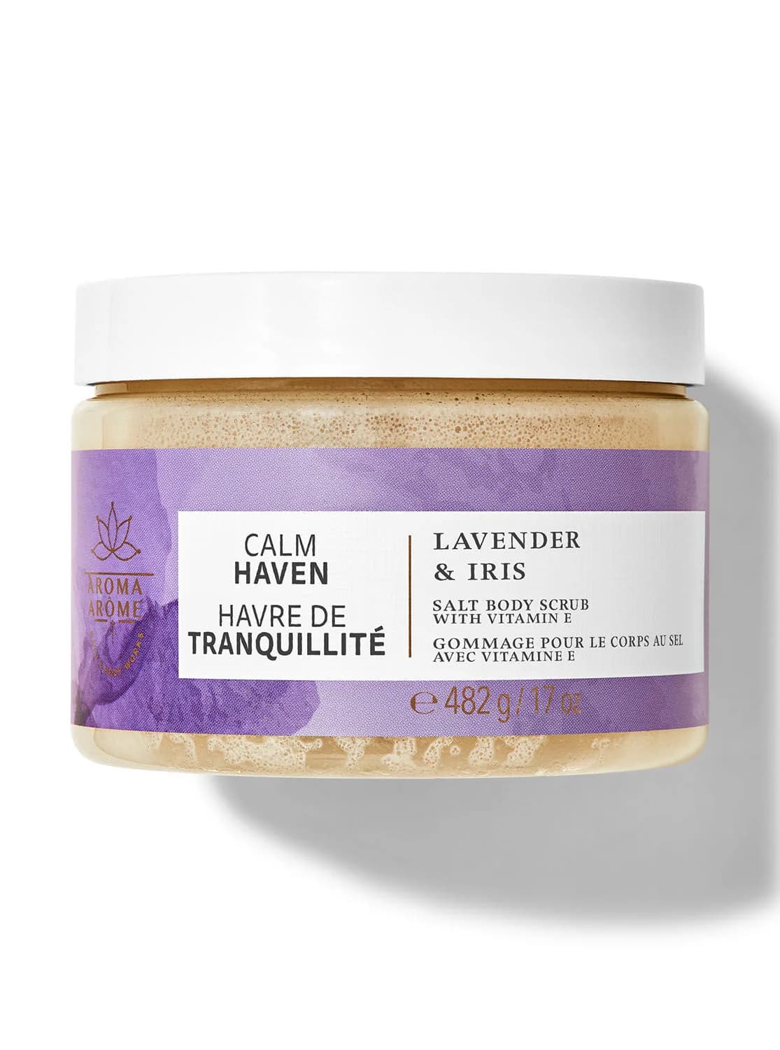 Bath & Body Works Lavender Iris Salt Body Scrub