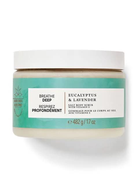 Bath & Body Works Eucalyptus Lavender Salt Body Scrub