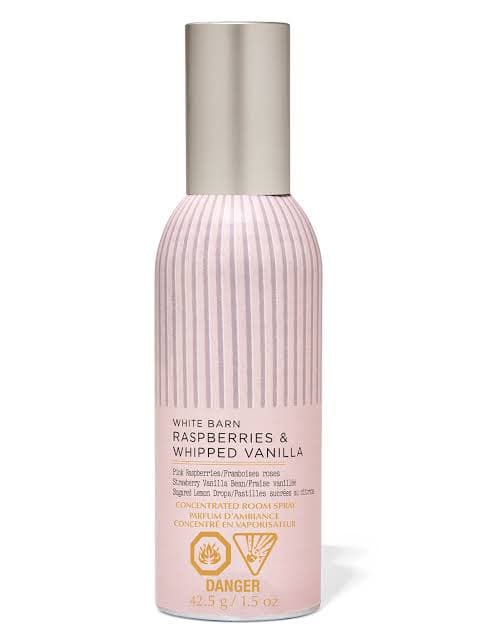 Bath & Body Works Raspberries & Whipped Vanilla Room Spray