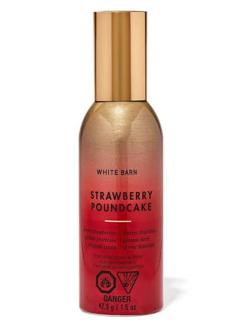 Bath & Body Works Strawberry Pound Cake Room Spray