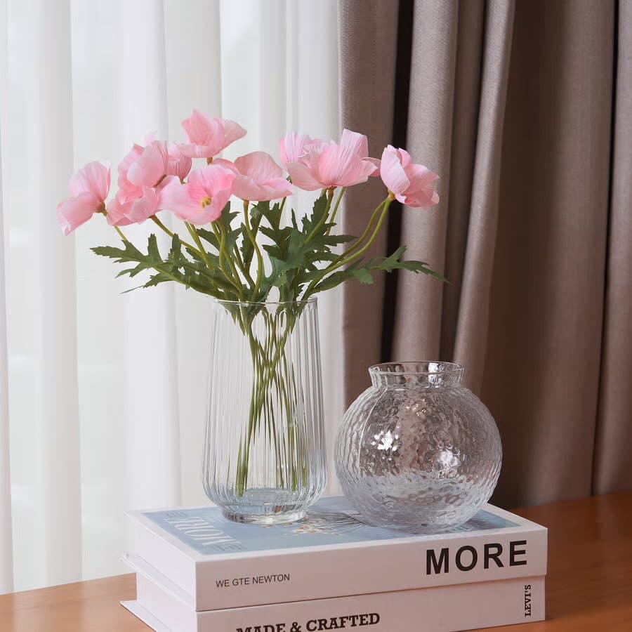 Artificial Flower, Poppy pink
