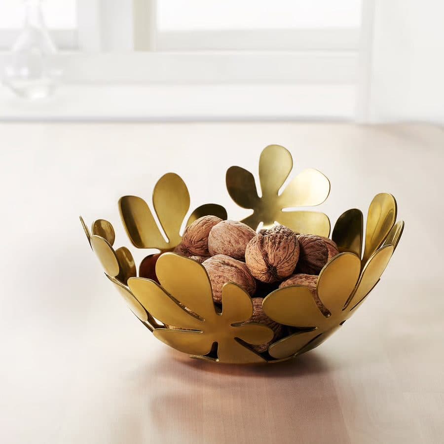 Deco Bowl, Gold-brass