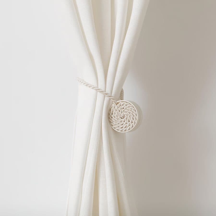 Magnetic Curtain tie-back, Beige