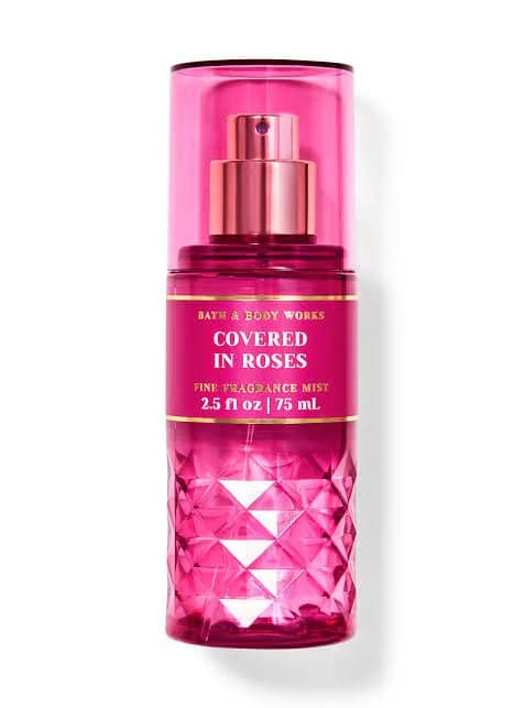 Bath & Body Works Covered In Roses Travel Size Mist