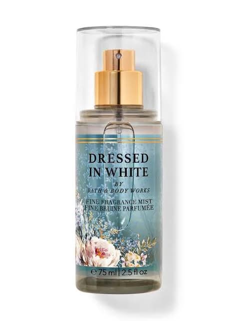 Bath & Body Works Dressed In White Travel Size Mist