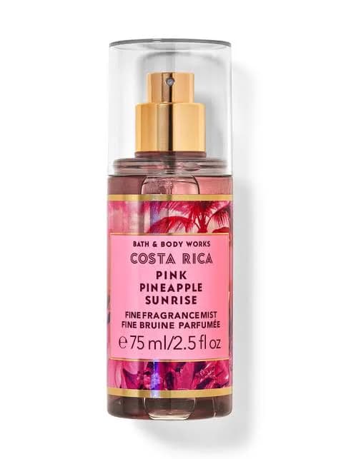 Bath & Body Works Pink Pineapple Sunrise Travel Size Mist