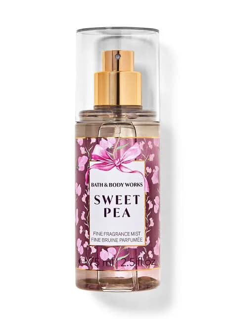 Bath & Body Works Sweet Pea Travel Size Mist