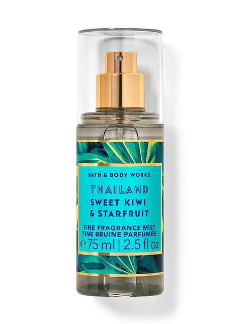 Bath & Body Works Thailand Sweet Kiwi & Starfruit Travel Size Mist