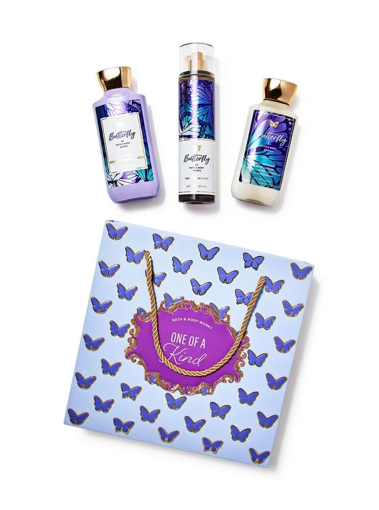 Bath & Body Works Butterfly Gift Set