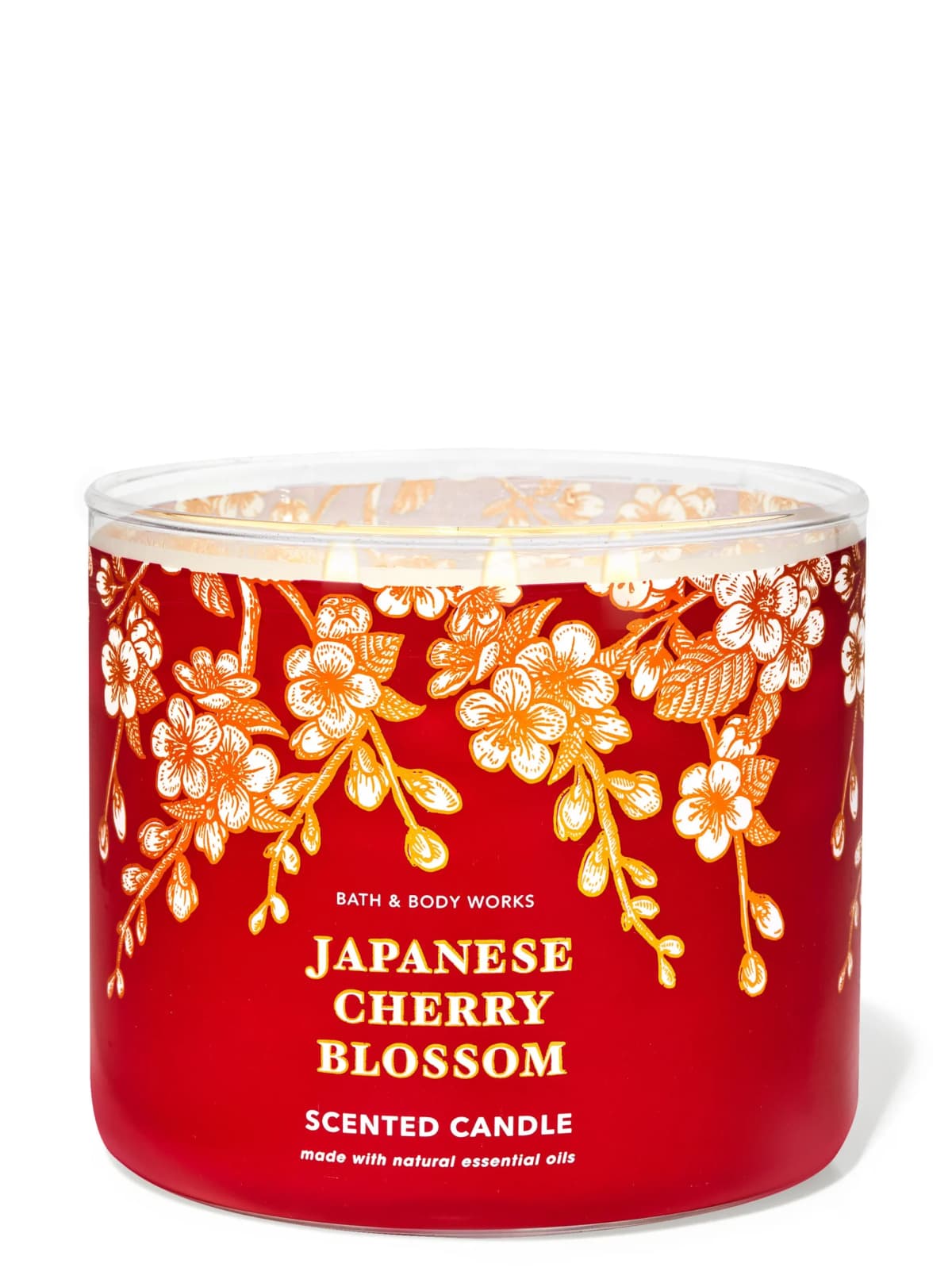 Bath & Body Works Japanese Cherry Blossom 3-wick candle