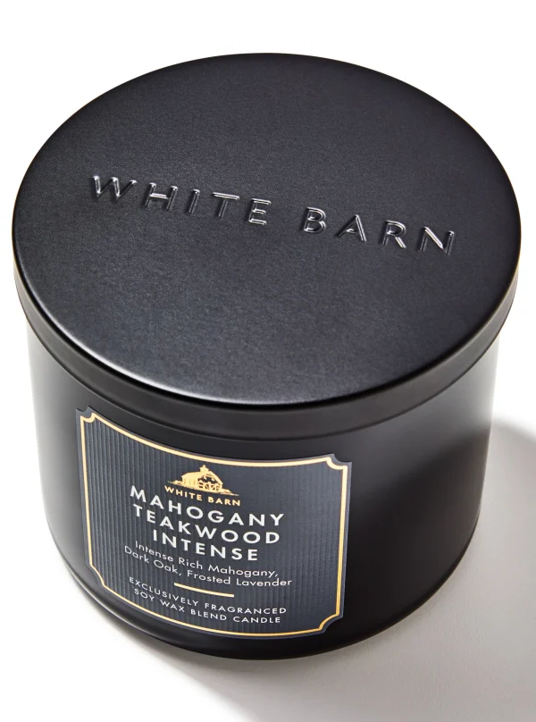 Bath & Body Works Mahogany Teakwood Intense 3-wick candle