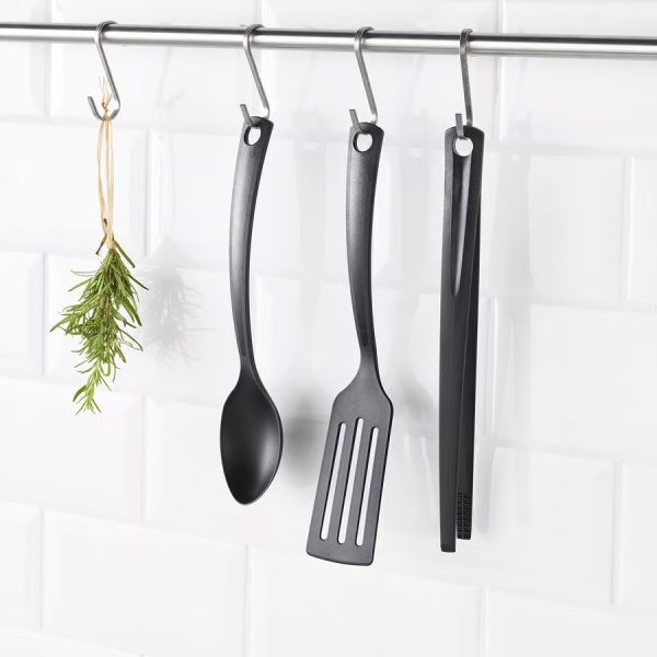 3-piece Kitchen Utensil Set, Black